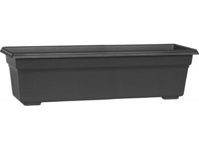 Countryside Flower Box Planter Black 24"