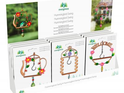 Hummingbird Swing with Bead Details