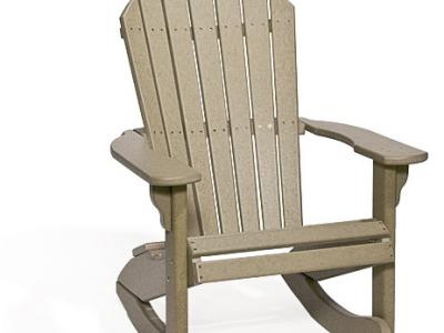 #365 Fanback Rocker Standard 32"D x 32"W x 44"H