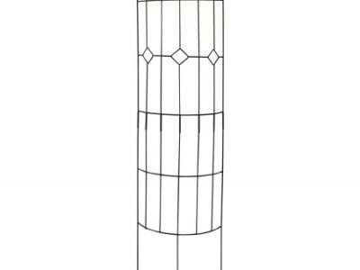 Arts & Crafts Trellis Black 20"x72"