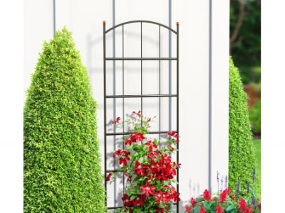 MODERN FARMHOUSE TRELLIS   BLACK 75"