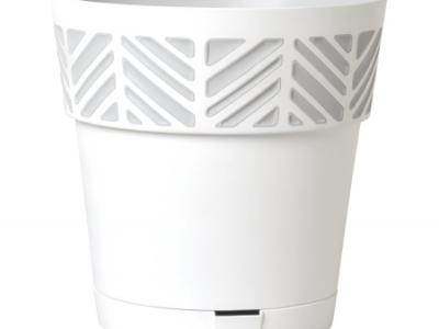 9.9" MOSAIC WHITE/GREY