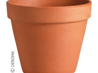 Deroma Standard Pot Terra Cotta 13.8"