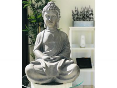 STATUE CONCRETE TRADITIONAL BUDDHA